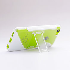 Custodia Silicone Trasparente Morbida S-Line per Apple iPhone 5C Bianco