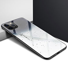 Custodia Silicone Trasparente Specchio Laterale Cover N01 per Apple iPhone 12 Pro Grigio