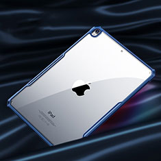 Custodia Silicone Trasparente Specchio Laterale Cover per Apple iPad Air 10.9 (2020) Blu