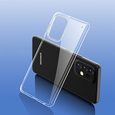 Custodia Silicone Trasparente Specchio Laterale Cover WL2 per Samsung Galaxy A23 4G Chiaro