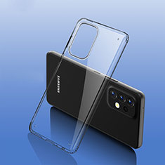 Custodia Silicone Trasparente Specchio Laterale Cover WL2 per Samsung Galaxy A23 4G Grigio