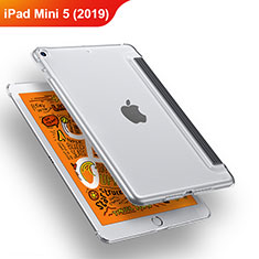 Custodia Silicone Trasparente Ultra Slim Morbida per Apple iPad Mini 5 (2019) Chiaro