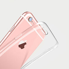 Custodia Silicone Trasparente Ultra Slim Morbida per Apple iPhone 6S Plus Chiaro
