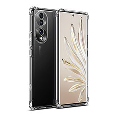 Custodia Silicone Trasparente Ultra Slim Morbida per Huawei Honor 70 5G Chiaro