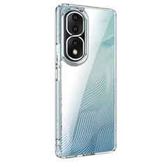 Custodia Silicone Trasparente Ultra Slim Morbida per Huawei Honor 80 Pro 5G Chiaro