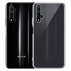 Custodia Silicone Trasparente Ultra Slim Morbida per Huawei Nova 5T Chiaro