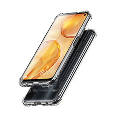Custodia Silicone Trasparente Ultra Slim Morbida per Huawei P40 Lite Chiaro