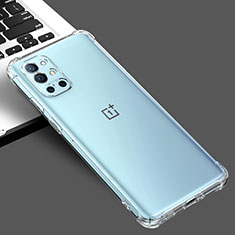 Custodia Silicone Trasparente Ultra Slim Morbida per OnePlus 9R 5G Chiaro