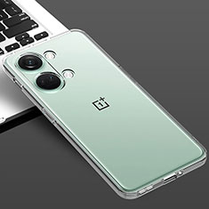 Custodia Silicone Trasparente Ultra Slim Morbida per OnePlus Nord 3 5G Chiaro