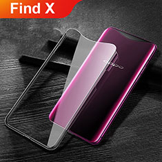 Custodia Silicone Trasparente Ultra Slim Morbida per Oppo Find X Chiaro