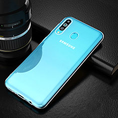 Custodia Silicone Trasparente Ultra Slim Morbida per Samsung Galaxy A40s Chiaro