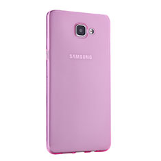 Custodia Silicone Trasparente Ultra Slim Morbida per Samsung Galaxy A9 (2016) A9000 Rosa