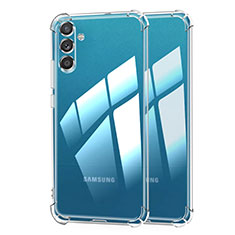 Custodia Silicone Trasparente Ultra Slim Morbida per Samsung Galaxy M52 5G Chiaro