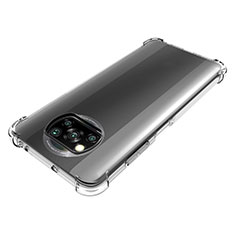 Custodia Silicone Trasparente Ultra Slim Morbida per Xiaomi Poco X3 Pro Chiaro