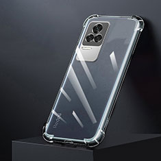 Custodia Silicone Trasparente Ultra Slim Morbida per Xiaomi Redmi K50 5G Chiaro