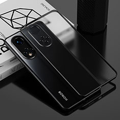 Custodia Silicone Trasparente Ultra Sottile Cover Morbida AN1 per Huawei Honor 50 Pro 5G Nero