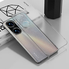 Custodia Silicone Trasparente Ultra Sottile Cover Morbida AN1 per Huawei Honor 60 5G Chiaro