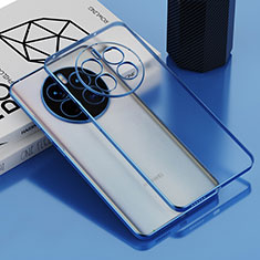 Custodia Silicone Trasparente Ultra Sottile Cover Morbida AN1 per Huawei Mate 50 Blu