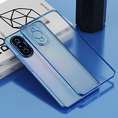 Custodia Silicone Trasparente Ultra Sottile Cover Morbida AN1 per Huawei Nova 10 Blu