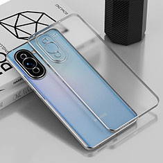 Custodia Silicone Trasparente Ultra Sottile Cover Morbida AN1 per Huawei Nova 10 Pro Argento