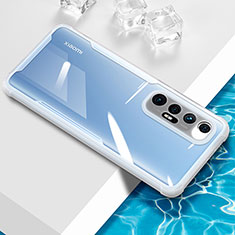 Custodia Silicone Trasparente Ultra Sottile Cover Morbida BH1 per Xiaomi Mi 10S 5G Bianco