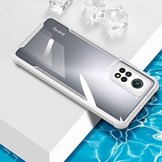 Custodia Silicone Trasparente Ultra Sottile Cover Morbida BH1 per Xiaomi Mi 10T 5G Bianco