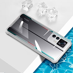 Custodia Silicone Trasparente Ultra Sottile Cover Morbida BH1 per Xiaomi Mi 12T Pro 5G Bianco