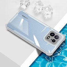 Custodia Silicone Trasparente Ultra Sottile Cover Morbida BH1 per Xiaomi Mi 13 5G Bianco