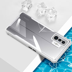 Custodia Silicone Trasparente Ultra Sottile Cover Morbida BH1 per Xiaomi Poco F4 GT 5G Bianco