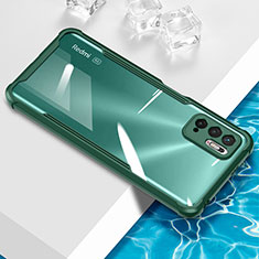 Custodia Silicone Trasparente Ultra Sottile Cover Morbida BH1 per Xiaomi POCO M3 Pro 5G Verde