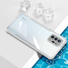Custodia Silicone Trasparente Ultra Sottile Cover Morbida BH1 per Xiaomi Poco X3 GT 5G Bianco