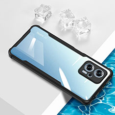 Custodia Silicone Trasparente Ultra Sottile Cover Morbida BH1 per Xiaomi Poco X4 GT 5G Nero