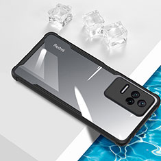 Custodia Silicone Trasparente Ultra Sottile Cover Morbida BH1 per Xiaomi Redmi K50 5G Nero