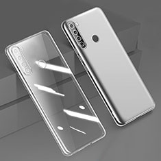 Custodia Silicone Trasparente Ultra Sottile Cover Morbida D01 per Xiaomi Redmi Note 8 (2021) Chiaro