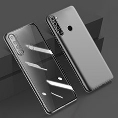 Custodia Silicone Trasparente Ultra Sottile Cover Morbida D01 per Xiaomi Redmi Note 8 (2021) Nero