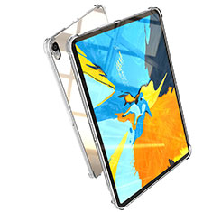 Custodia Silicone Trasparente Ultra Sottile Cover Morbida H01 per Apple iPad Pro 11 (2018) Chiaro