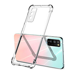 Custodia Silicone Trasparente Ultra Sottile Cover Morbida H01 per Huawei Enjoy 20 Pro 5G Chiaro