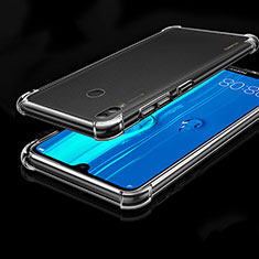 Custodia Silicone Trasparente Ultra Sottile Cover Morbida H01 per Huawei Enjoy Max Chiaro