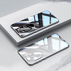 Custodia Silicone Trasparente Ultra Sottile Cover Morbida H01 per Huawei Honor 100 Pro 5G Nero