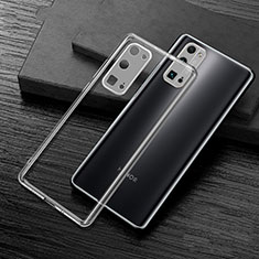 Custodia Silicone Trasparente Ultra Sottile Cover Morbida H01 per Huawei Honor 30 Pro+ Plus Chiaro