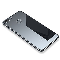 Custodia Silicone Trasparente Ultra Sottile Cover Morbida H01 per Huawei Honor 9 Lite Grigio