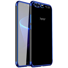 Custodia Silicone Trasparente Ultra Sottile Cover Morbida H01 per Huawei Honor 9 Premium Blu