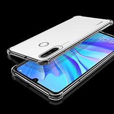 Custodia Silicone Trasparente Ultra Sottile Cover Morbida H01 per Huawei P30 Lite XL Chiaro