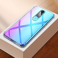 Custodia Silicone Trasparente Ultra Sottile Cover Morbida H01 per Oppo RX17 Pro Chiaro