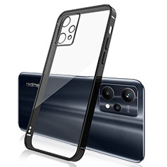Custodia Silicone Trasparente Ultra Sottile Cover Morbida H01 per Realme 9 Pro 5G Nero