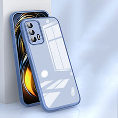 Custodia Silicone Trasparente Ultra Sottile Cover Morbida H01 per Realme GT Neo 2T 5G Blu