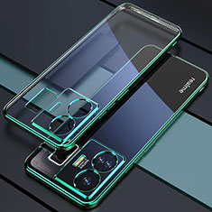 Custodia Silicone Trasparente Ultra Sottile Cover Morbida H01 per Realme GT Neo5 5G Verde