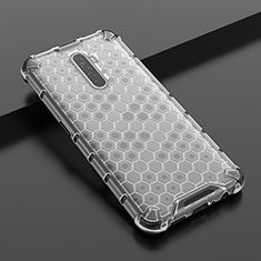 Custodia Silicone Trasparente Ultra Sottile Cover Morbida H01 per Realme X2 Pro Chiaro