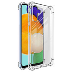 Custodia Silicone Trasparente Ultra Sottile Cover Morbida H01 per Samsung Galaxy A13 5G Chiaro