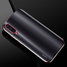 Custodia Silicone Trasparente Ultra Sottile Cover Morbida H01 per Xiaomi CC9e Oro Rosa